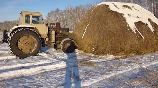 Т - 40 и МТЗ - 80 в работе!!!