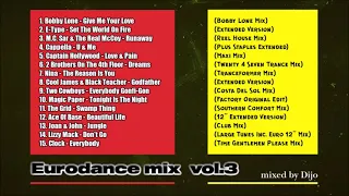 Eurodance Mix Vol.3 Mixed by Dijo