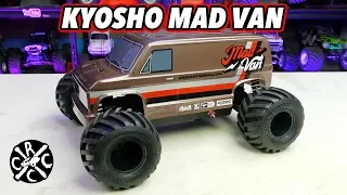 Kyosho Mad Van Unboxing - It's A 4WD RTR Monster Truck VAN!