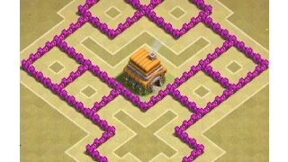 TH6 ANTI 3 STAR BASE w/Replays!