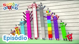 Numberblocks em Português Brasil| Episódios completos | QUAL A DIFERENÇA