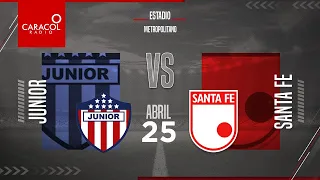 EN VIVO | Junior  vs. Santa Fe, Liga Colombiana por el Fenómeno del Fútbol