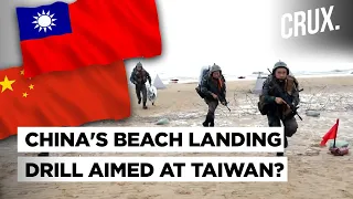 China Tests Amphibious Combat Capability In Beach-Landing Drill Amid Taiwan Tension