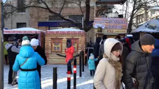 Новогодний праздник в Симферополе продолжается