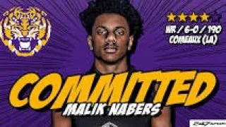 Malik Nabers 4 Star ⭐️⭐️⭐️⭐️  WR Commits To LSU | Career Highlights