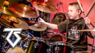 WE'RE NOT GONNA TAKE IT (10 year old Drummer)