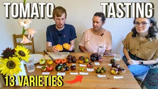 Heritage Tomato Tasting - Trying 13 Unique Varieties!