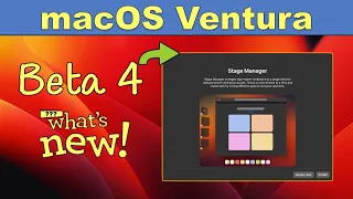 macOS Ventura Beta 4 new Changes |  macOS Ventura beta 4 what's new | macOS Ventura 13 Beta 4 is out