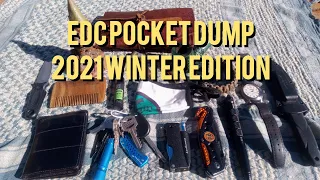 EDC Pocket Dump: 2021 Winter Edition