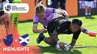 Black Ferns with a BIG win against Scotland !  | RWC2021 Highlights