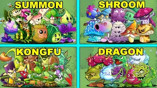 PVZ 2 Random 35 Plants Max Level - Which Plant Can Win? - Pvz 2 Plant vs Plant