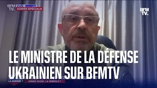 Oleksiy Reznikov, ministre de la Défense ukrainien, s'exprime sur BFMTV