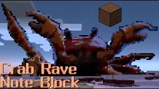 Crab Rave - Noisestorm - with All Minecraft Note Block Instruments