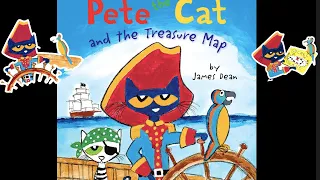 Kids Read Aloud Story : Pete The Cat And The Treasure Map 🚢  🗺|  | Story Time