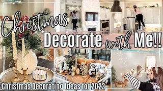 *NEW* CHRISTMAS CLEAN & DECORATE WITH ME 2023 🎄 Christmas Decorating Ideas 2023