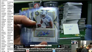 KTAuthentics - 2017 panini limited football 15 hobby box case break - pyt #1 hit recap