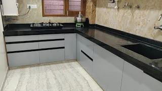 12×8 Modular kitchen design with price