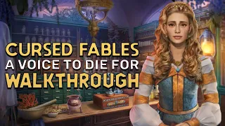 Cursed Fables 3 A Voice To Die For Walkthrough | @GAMZILLA-