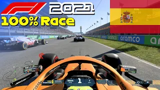 F1 2021 - Let's Make Norris World Champion #4: 100% Race Spain