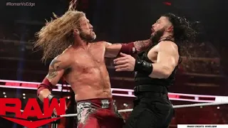 FULL MATCH - Edge vs. Roman Reigns: Raw, Aug. 18, 2020