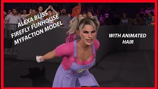 WWE 2K22: Alexa Bliss Firefly Funhouse MyFaction Model NOW WITH HAIR ANIMATIONS 😮