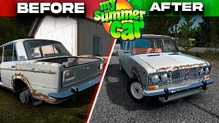 I BOUGHT A RUSTY AND BROKEN LADA 2103 AT A DISASSEMBLER'S SHOP I My Summer Car