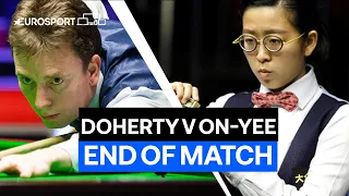 Ng On-Yee beats former world champion Doherty in final frame decider | Eurosport Snooker