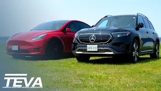 Mercedes EQB vs Tesla Model Y / TEVAdrive