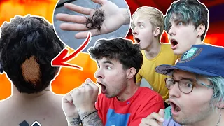 KNJ vs SAM & COLBY (LOSER SHAVES THEIR HEAD)