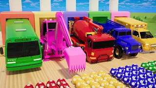 Clap Your Hands + More Baby Songs | Construction Vehicles Assembly | Kids Song & Nursery Rhymes