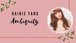 Rainie Yang (Yang Cheng Lin / 杨丞琳) - Ambiguity (Ai Mei / 暧昧) (Romaji Lyrics + English Translation)