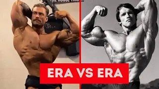 (हिन्दी)ARNOLD SCHWARZENEGGER VS CHRIS BUMSTEAD (PHYSIQUE COMPARISON)