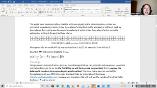 CIS7 Unit 11 Lecture: Cryptography