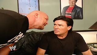 Stone Cold & Eric Bischoff Backstage Segment 8/11/2003