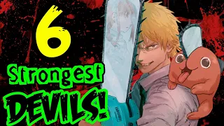 The 6 Strongest Devils In Chainsaw Man!! (SPOILERS) | Tekking101