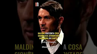 💥 MALDINI CONTRO MARADONA: "ERA un MOSTRO" #Shorts