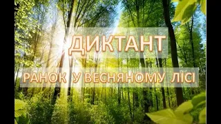 Диктант  4  клас