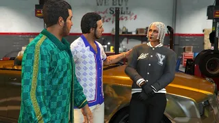 Meeting Yusuf Amir - Arab Money song - GTA Online