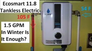 Living with a undersized Ecosmart Eco 11 Electric Tankless Hot Water Heater (No Regrets)