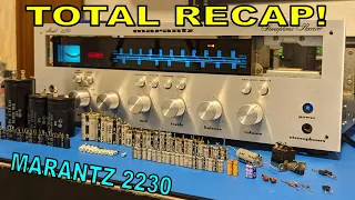 Restoring The Power Washed Marantz 2230