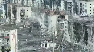 Heartbreaking Aerial Footage of Destroyed City of Bahmut