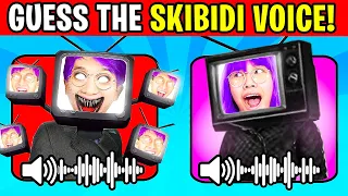 Guess The SKIBIDI TOILET Voice CHALLENGE!? (ALL SECRET EPISODES!)