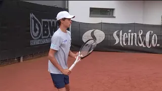 Europa-Spitze: Junger Welser ist „ganz großes Tennis“