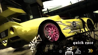 Need For Speed: Most Wanted(2005) -SpeedTrap - Race # 1- Diamond&State(FORD GT)