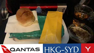 Review #1 | A380 ECONOMY Class: QF128 Hong Kong to Sydney