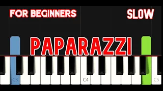 PAPARAZZI [ HD ] - LADY GAGA | EASY PIANO