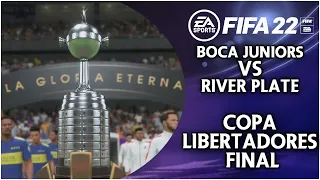 FIFA 22 PS5 - CONMEBOL Copa Libertadores Final - Boca Juniors Vs River Plate