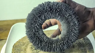 Magnetic Sand | Separating Iron Filings from Sand | Big Magnet