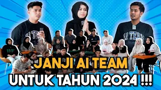 JANJI JANJI TALENT AI TEAM TAHUN 2024 !!! 2023 BANYAK TALENT BERMAS4LAH…