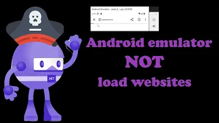 Android emulator not load/open site Visual Studio,  Android Studio